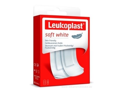 LEUKOPLAST SOFT WHITE 20 ks