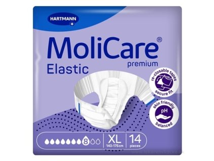 MoliCare Premium Elastic 8 kvapiek XL plienkové nohavičky 14 ks