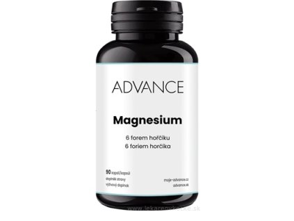 ADVANCE Magnesium - 6 foriem horčíka cps 90 ks