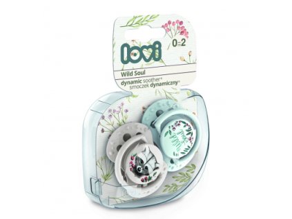 Lovi dynamický utišujúci cumlík Wild Soul 0-2m