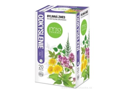FYTO Bylinná zmes NA ODKYSLENIE ORGANIZMU 20x1,5 g