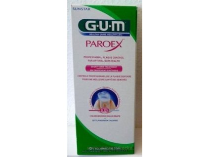 GUM PAROEX (CHX 0,12 %) ústna voda 300 ml