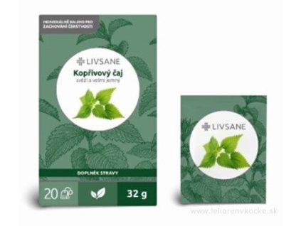 LIVSANE Žihlavový čaj 20 x 1,6 g