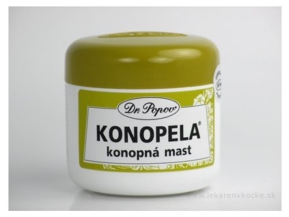DR. POPOV KONOPELA konopná masť 50 ml