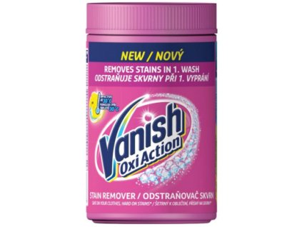 Vanish Oxi Action odstraňovač škvŕn na farebnú bielizeň 21 praní 625 g