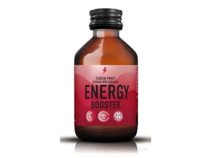 Leros Healthy Booster Energy koncentrát na udržanie energie a kognitívnej výkonnosti príchuť red ginseng 100 ml