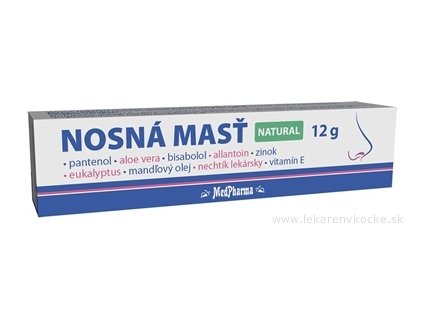 MedPharma NOSNÁ MASŤ NATURAL 12 g