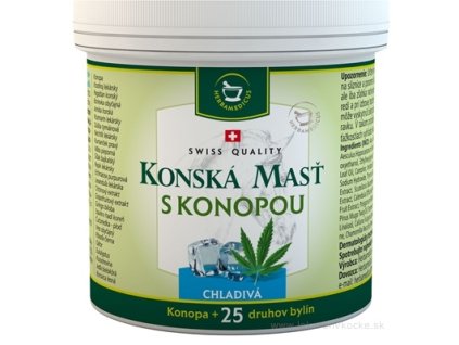 KONSKÁ MASŤ S KONOPOU CHLADIVÁ 250 ml