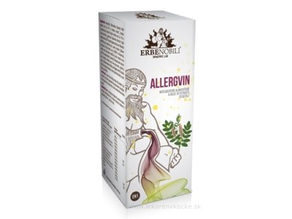 ERBENOBILI ALLERGVIN tablety 60 ks – podpora imunity, zmiernenie alergií, výživový doplnok