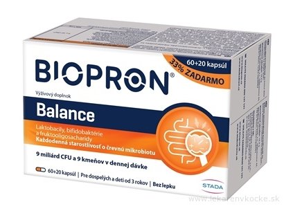 BIOPRON Balance cps 60+20 (33% zdarma) (80ks)
