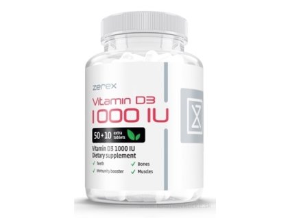 Zerex Vitamín D3 1000 IU 60 ks