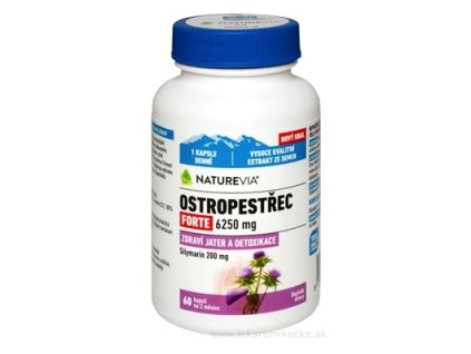 NATUREVIA PESTREC mariánsky FORTE 6250 mg 60 ks