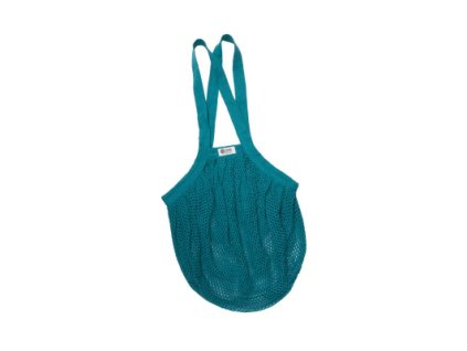 Tierra verde sieťovka z biobavlny s dlhým uchom – modrozelená