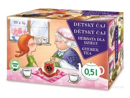 HERBEX DETSKÝ ČAJ rozprávkový 20x3 g