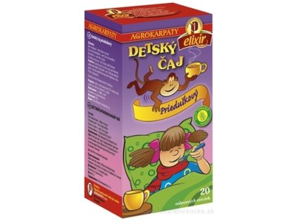 AGROKARPATY DETSKÝ ČAJ Prieduškový 20x2 g