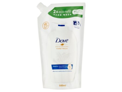 Dove Caring Original tekuté mydlo na ruky – náhradná náplň 500 ml