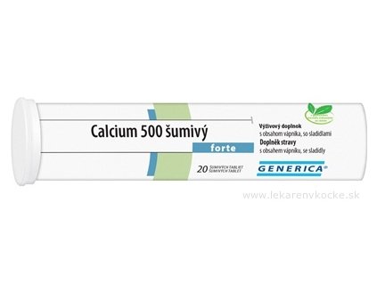 GENERICA Calcium 500 forte 20 ks