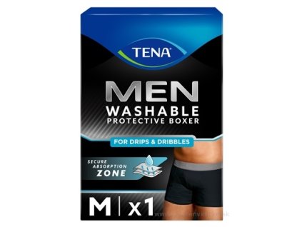 Tena Men washable boxers čierne inkontinenčné boxerky M