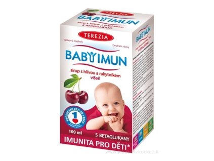 TEREZIA BABY IMUN sirup s hlivou a rakytníkom 100 ml