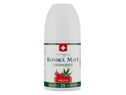 KONSKÁ MASŤ S KONOPOU hrejivá 90 ml
