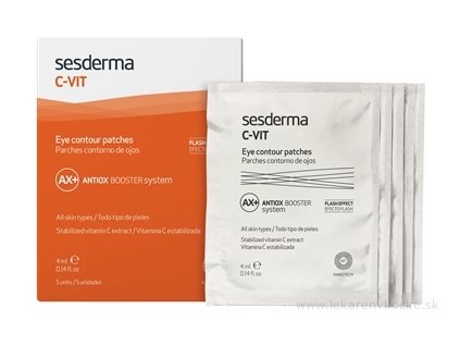 sesderma C-VIT ANTIOX Očné náplaste 5x4 ml