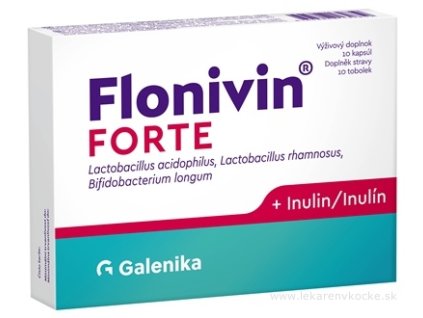 Galenika Flonivin FORTE (Prospešné baktérie + Inulín) 10ks