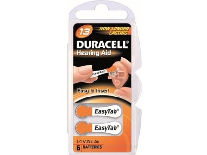 DURACELL HA 13 EASYTAB 1.4V batérie 6 ks