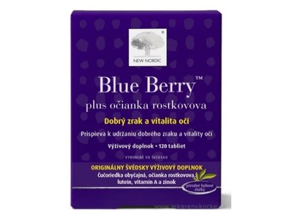 NEW NORDIC Blue Berry 120 ks