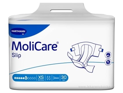 MoliCare Slip 6 kvapiek XS 30 ks