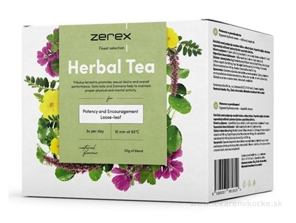 Zerex čaj Potencia a povzbudenie 50 g