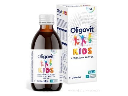 Galenika Oligovit Kids 100 ml perorálny roztok pre deti