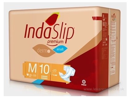 INDASLIP Premium M 10 plienkové nohavičky dermo airsoft obvod 80 - 125 cm 20 ks