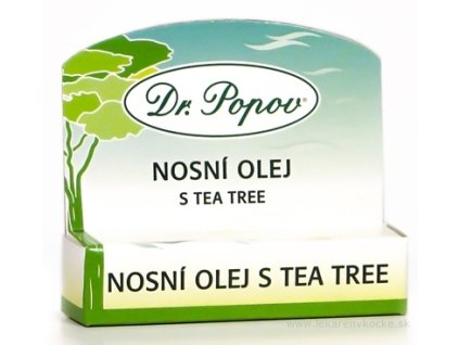 DR. POPOV NOSOVÝ OLEJ S TEA TREE 6 ml