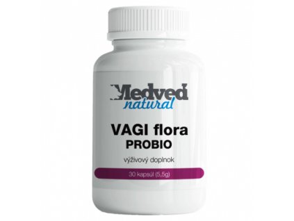 Medveď natural VAGI flora 30 kapsúl