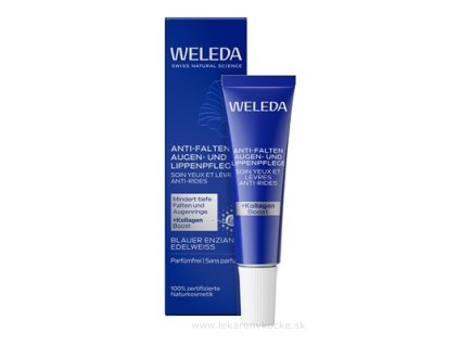 WELEDA Liftingový Krém na kontúry očí a pier modrý horec a plesnivec alpínsky 12 ml