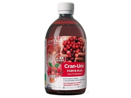 Barny’s CRAN‑URIN FORTE PLUS tekuté brusnice 500 ml