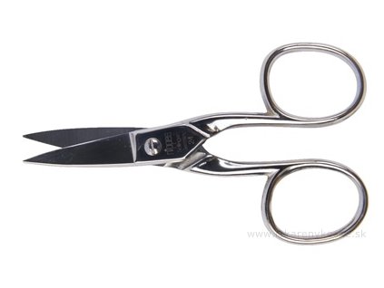 Nippes Solingen Nožničky na nechty pedikúrové zahnuté 9cm