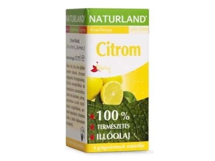 NATURLAND 100% ÉTERICKÝ OLEJ CITRÓN 10 ml