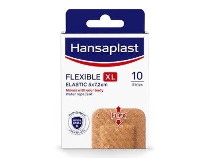 Hansaplast FLEXIBLE XL Elastic 10 ks