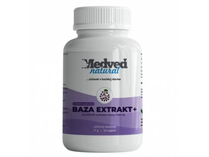 Medved Natural Baza Extrakt – 30 kapsúl na imunitu a detox