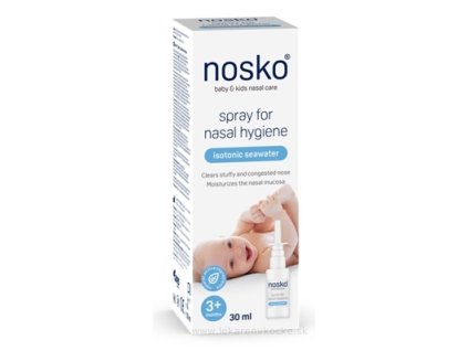 Nosko Sprej na nosovú hygienu s izotonickou morskou vodou 30ml
