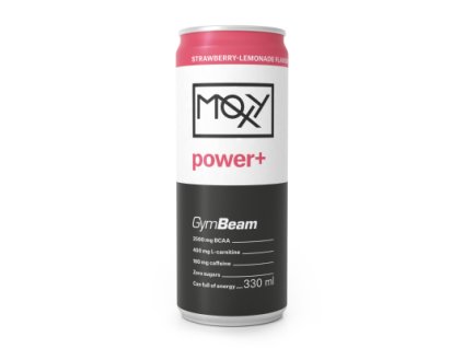 Moxy Power+ Energy Drink Jahodová limonáda 330 ml