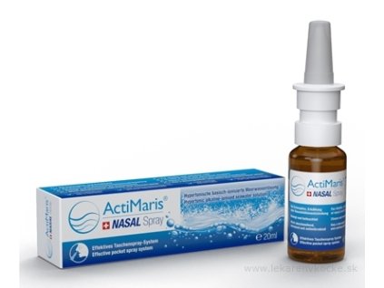 ACTIMARIS Nasal sprej hypertonický roztok morskej vody 20ml