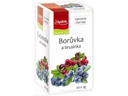 APOTHEKE PREMIER SELECTION ČAJ ČUČORIEDKA+BRUSNICA 20x2 g