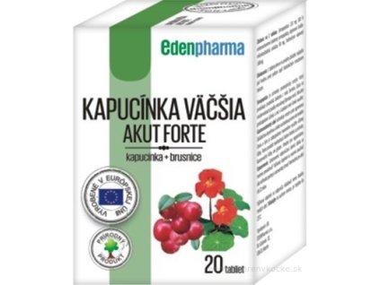 EDENPharma KAPUCÍNKA VÄČŠIA AKUT FORTE 20 ks