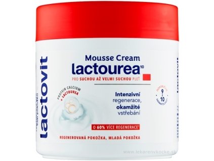 Lactovit Mousse cream Lactourea 400 ml