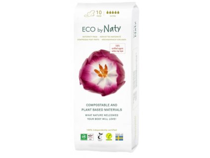 Eco by Naty vložky po pôrode (10 ks)