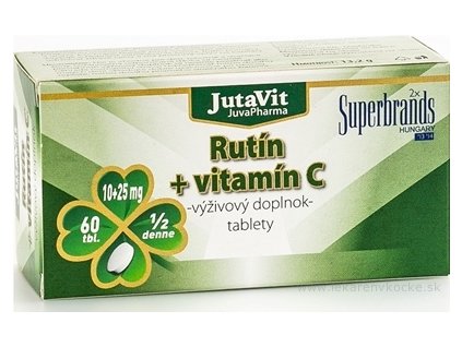 JutaVit Rutín + vitamín C 60 ks