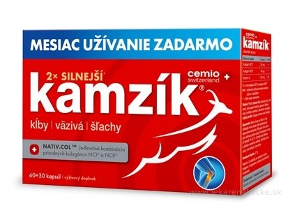 Cemio Kamzík cps (2x silnejší) 60+30 zadarmo (90 ks)
