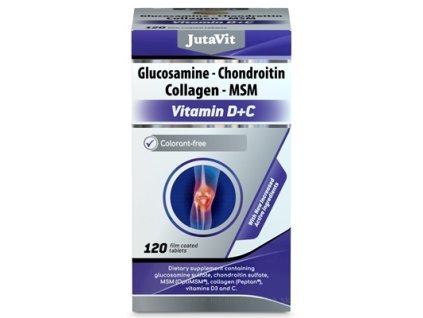 JutaVit Glukozamín Chondroitín kolagén MSM 120 ks